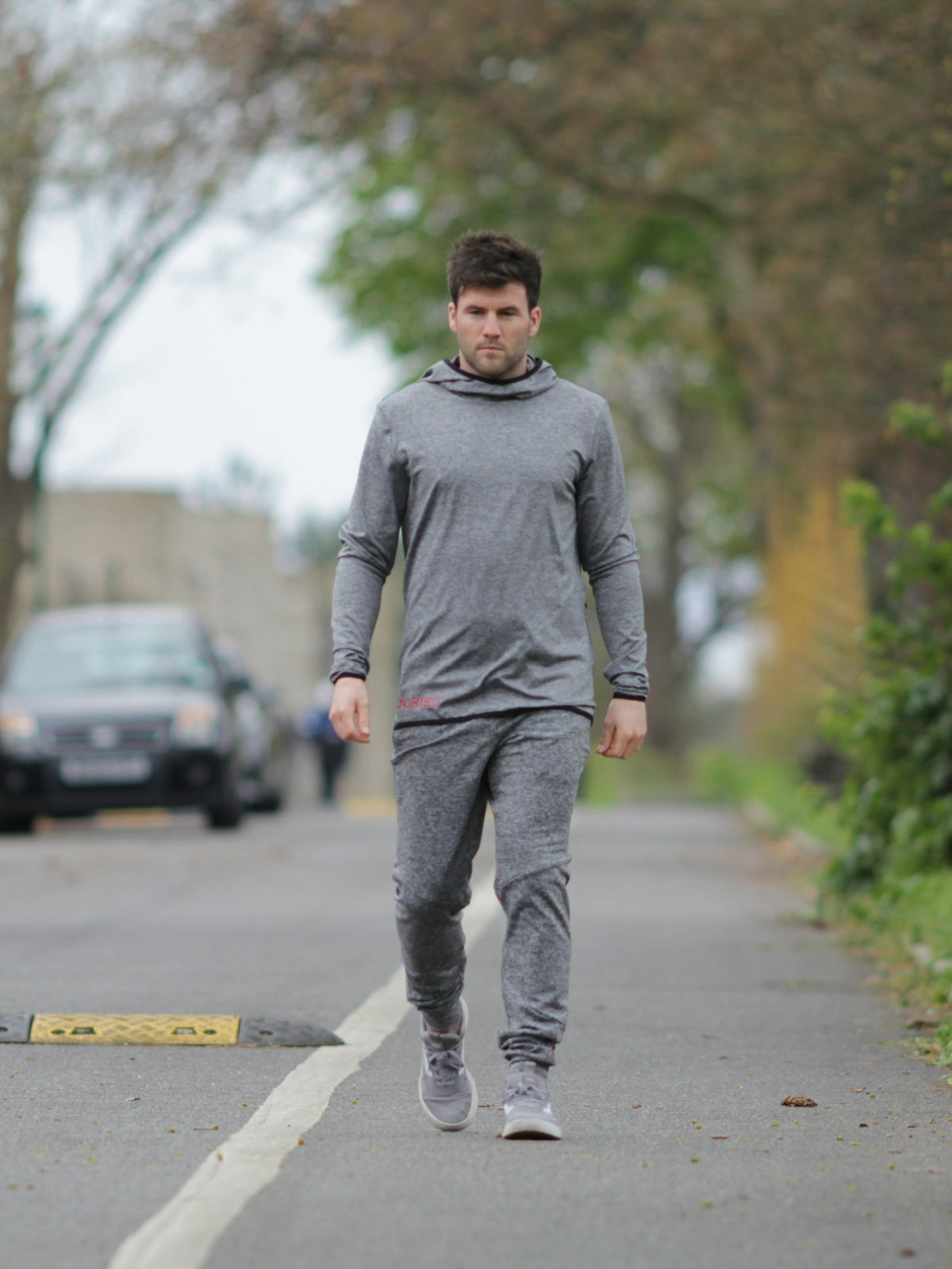 Grey jogger set