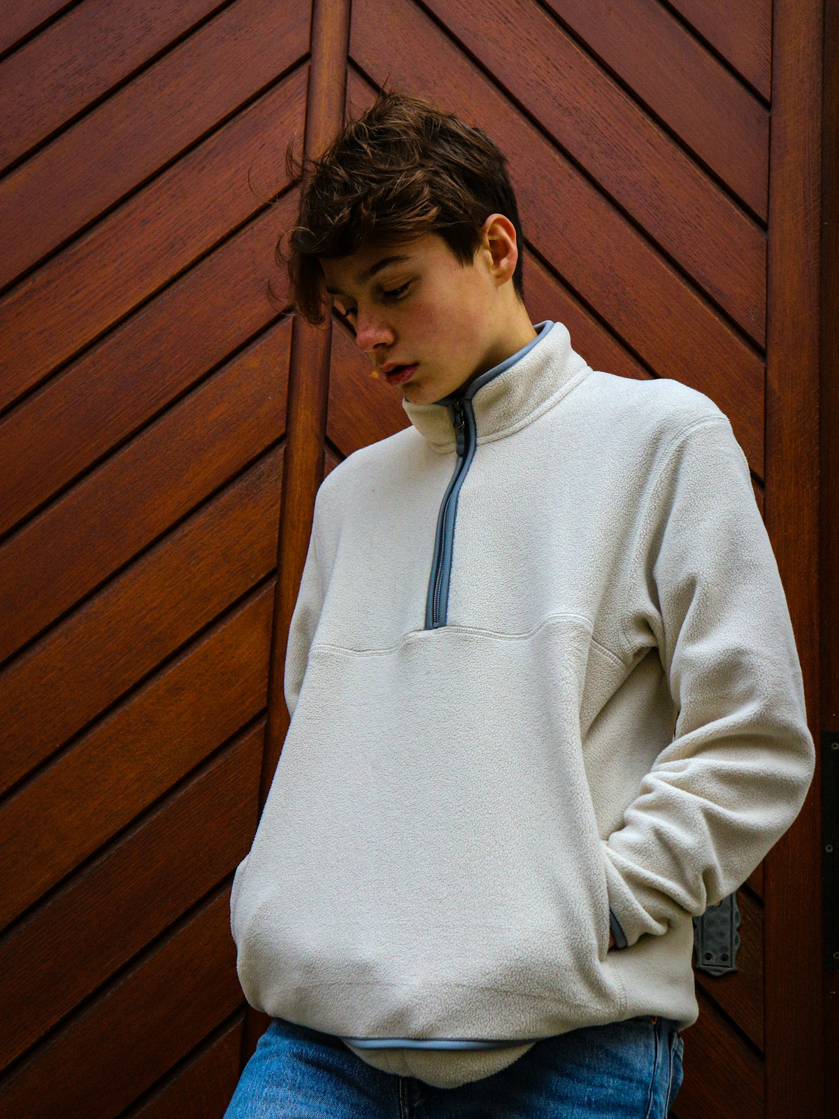Quarter-zip pullover